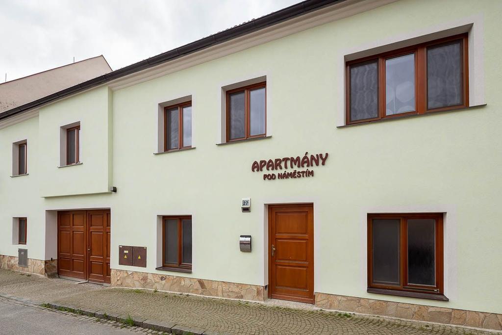 Apartmany Pod Namestim Telč Exterior foto